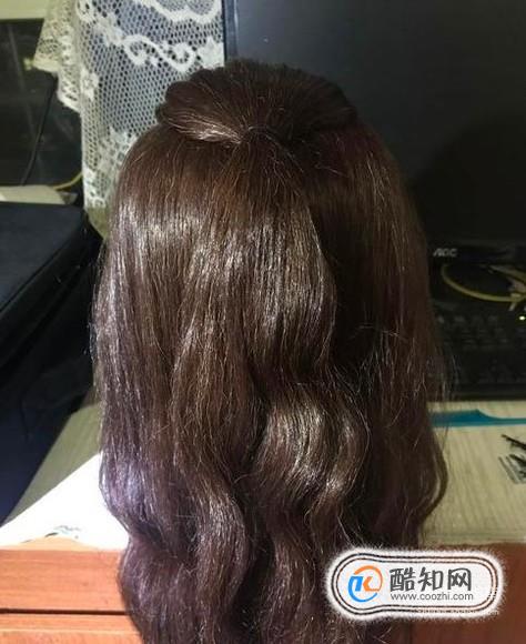 扎美丽的古装头发优质